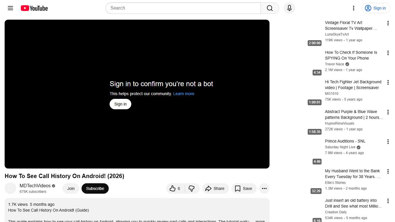 How To See Call History On Android! (2026) - YouTube